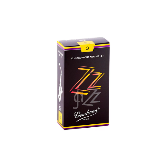 VANDOREN ZZ SR413 #3 Alto Sax Reeds, Box of 10