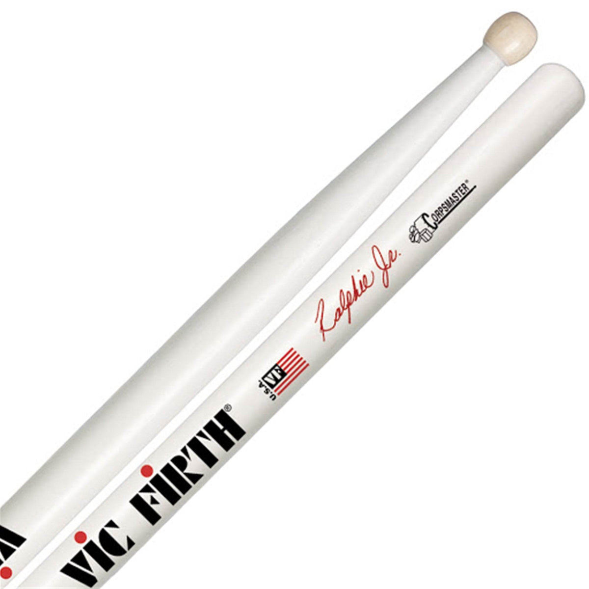 VIC FIRTH SRHJR Corpsmaster Ralphie Jr. Indoor Marching Stick - Ray's Midbell Music