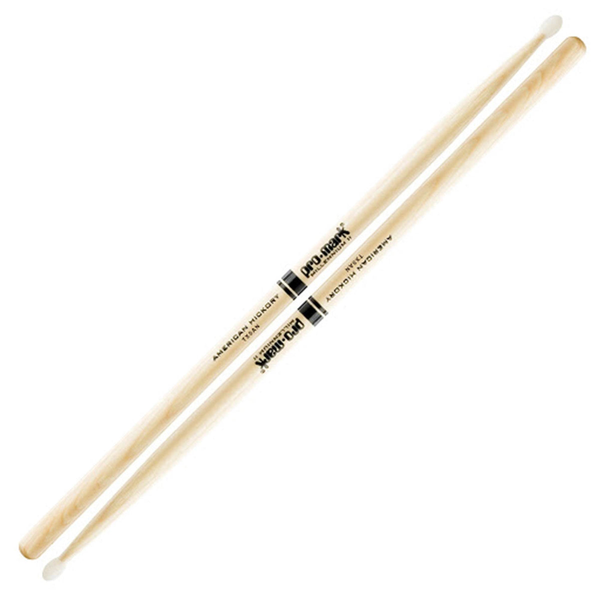 PRO MARK TX5AN 5A American Hickory Drumsticks, Nylon Tip - Ray's Midbell Music