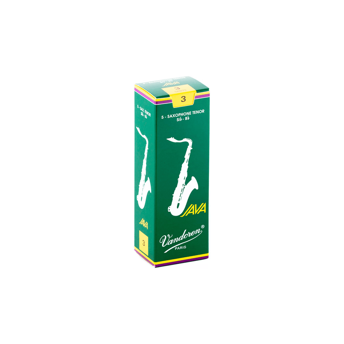 VANDOREN SR273 #3 Tenor Sax Java Reeds, Box of 5 - Ray's Midbell Music