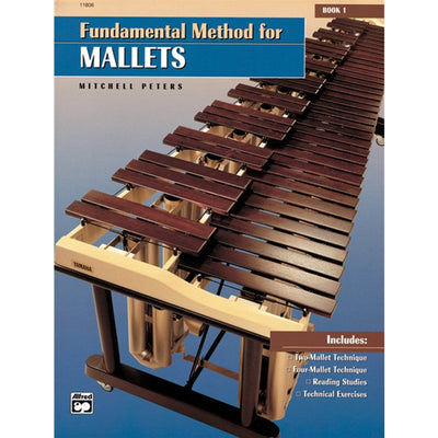 ALFRED 00-11806 Fundamental Method for Mallets, Book 1 [Mallet Instrument] - Ray's Midbell Music