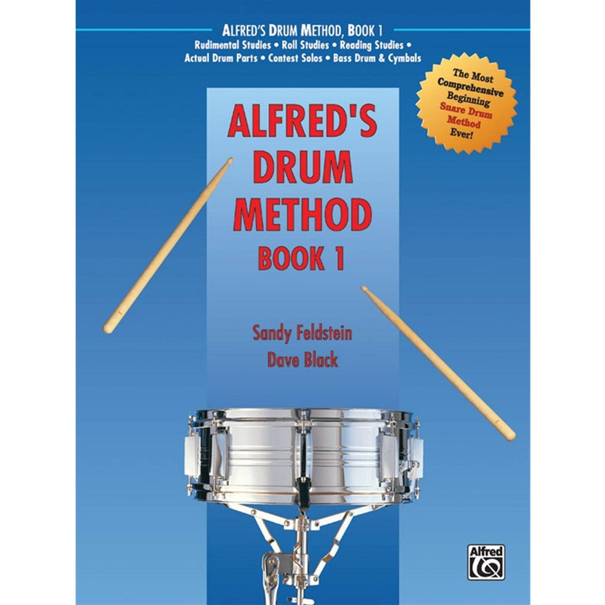 ALFRED 138 Alfred's Drum Method, Book 1 [Snare Drum] - Ray's Midbell Music