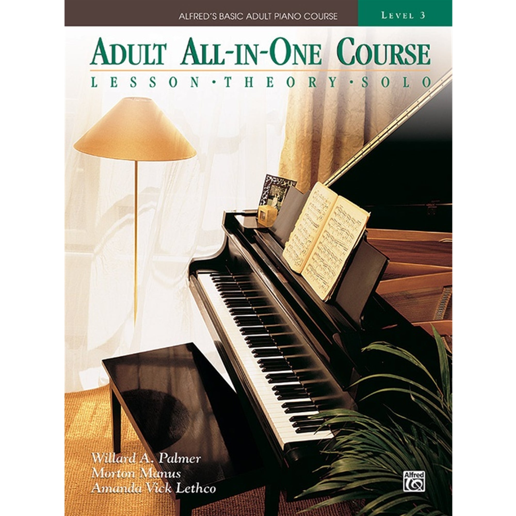 ALFRED 14540 Alfred's Basic Adult All-in-One Course, Book 3 [Piano]