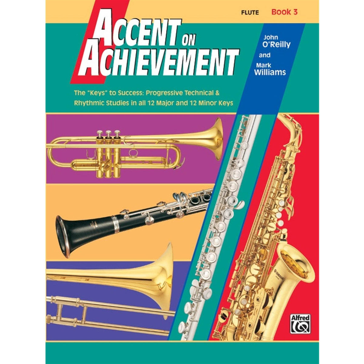 ALFRED 18053 Accent on Achievement, Book 3 [Flute] - Ray's Midbell Music