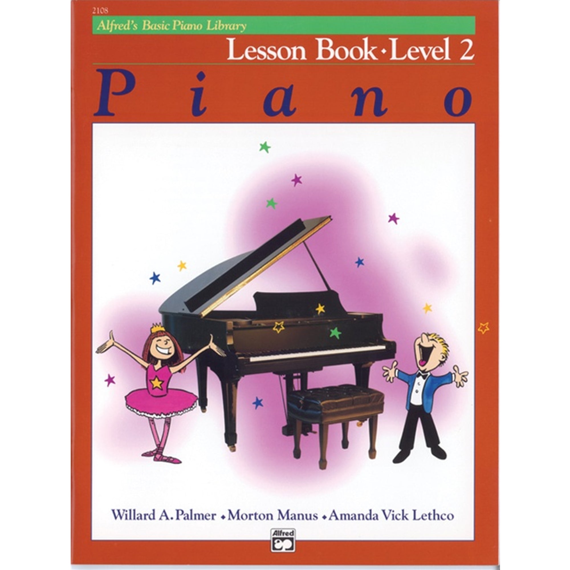ALFRED 2108 Alfred's Basic Piano Course: Lesson Book 2 [Piano]