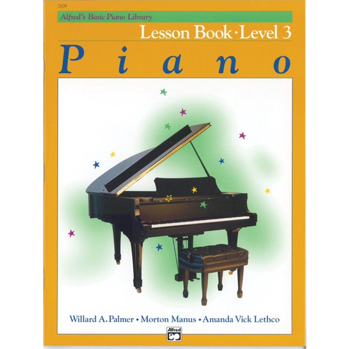 ALFRED 2109 Alfred's Basic Piano Course: Lesson Book 3 [Piano] - Ray's Midbell Music
