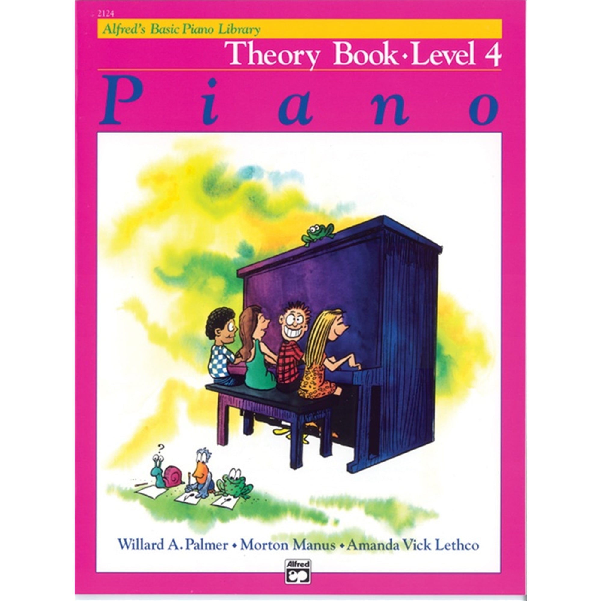 ALFRED 2124 Alfred's Basic Piano Course: Theory Book 4 [Piano]