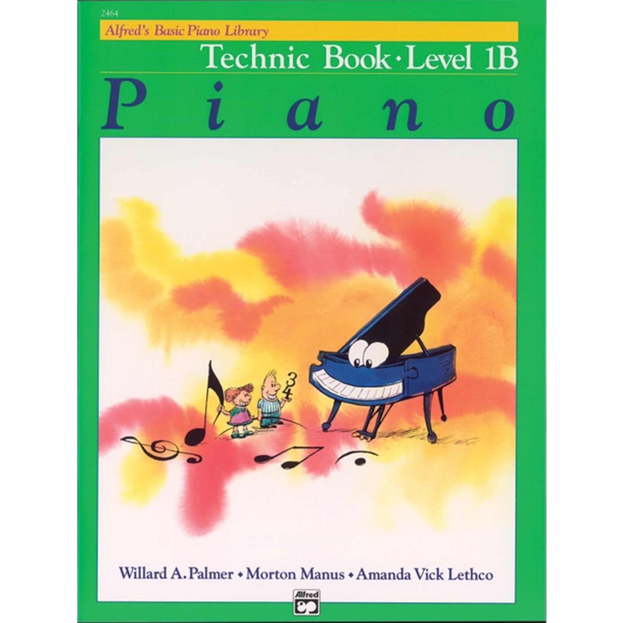 ALFRED 2464 Alfred's Basic Piano Course: Technic Book 1B [Piano]