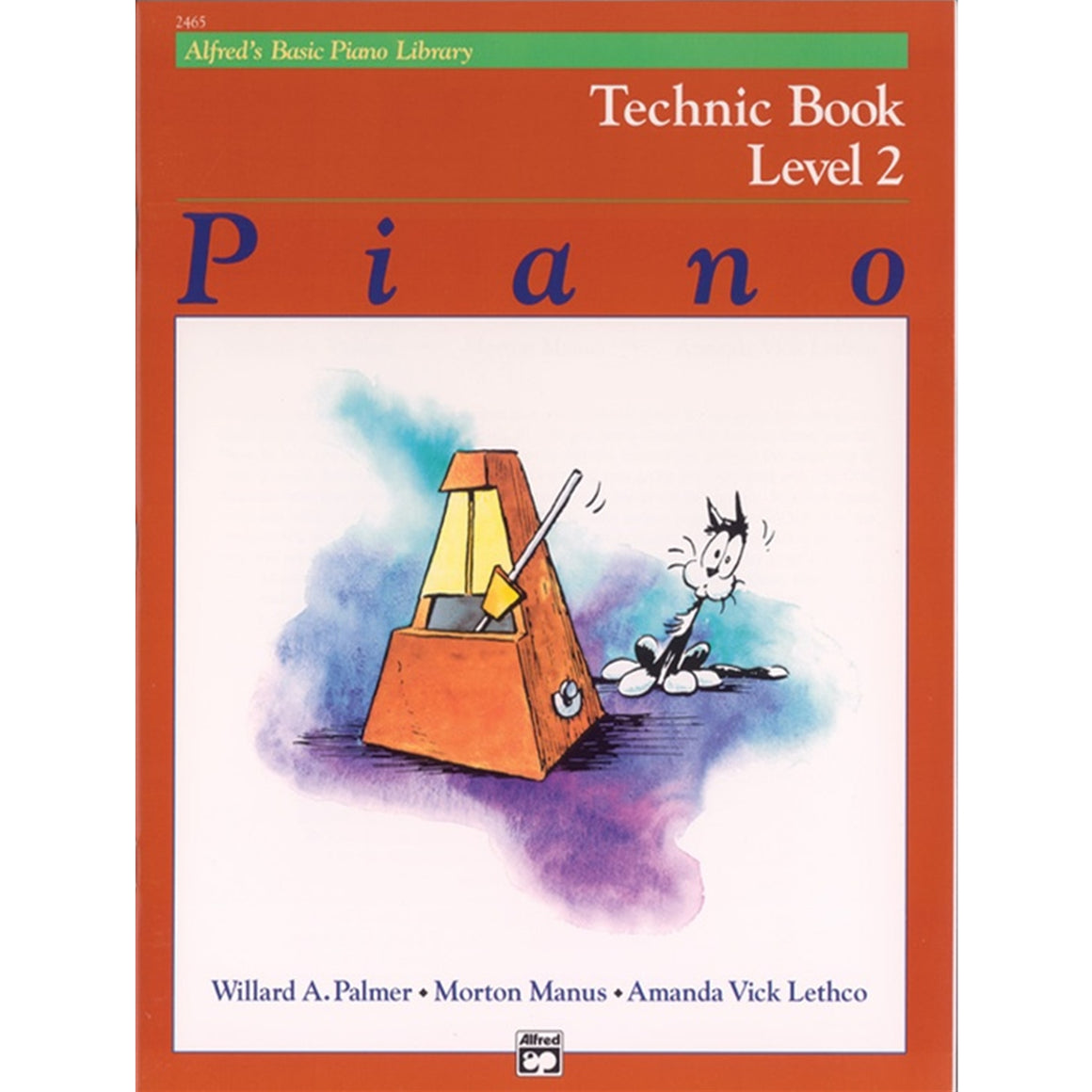 ALFRED 2465 Alfred's Basic Piano Course: Technic Book 2 [Piano]