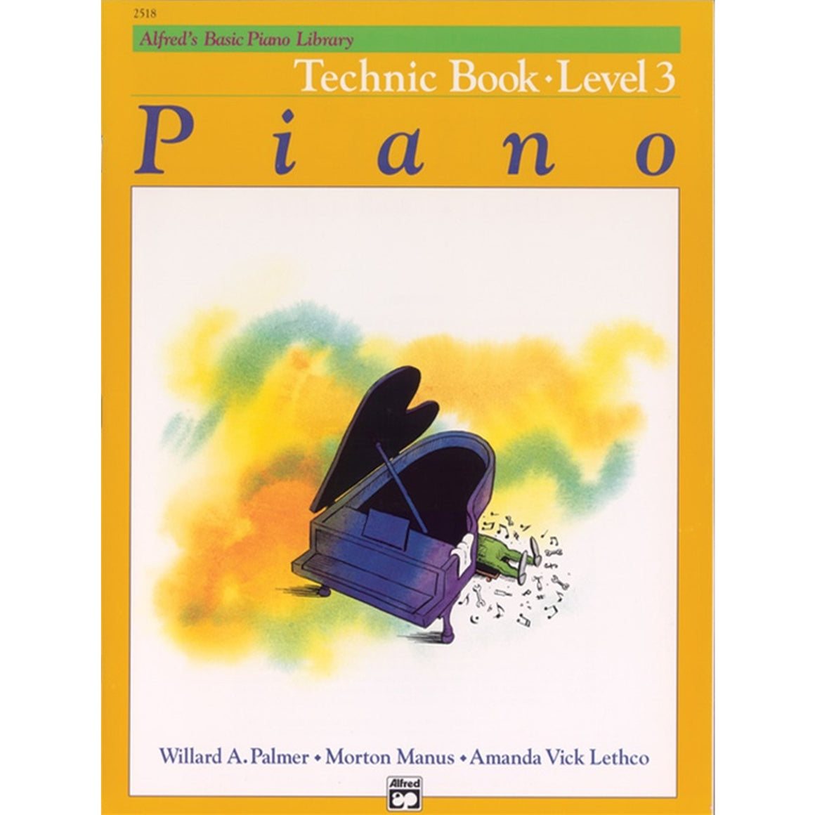 ALFRED 2518 Alfred's Basic Piano Course: Technic Book 3 [Piano]