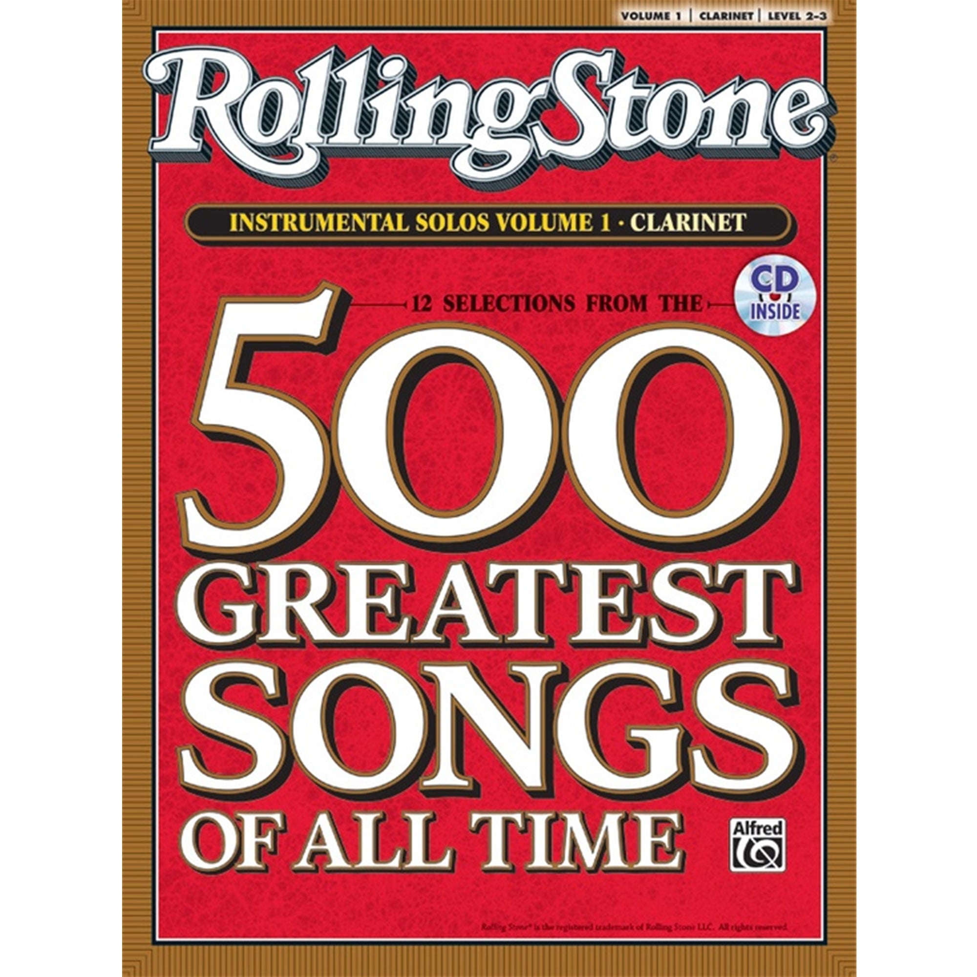 ALFRED 30338 Selections from Rolling Stone Magazine's 500 Greatest Songs of All Time: Instrumental Solos, Volume
