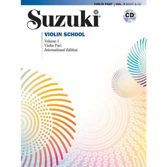 ALFRED 50109 Suzuki Violin School Violin Part & CD, Volume 5 [Violin]