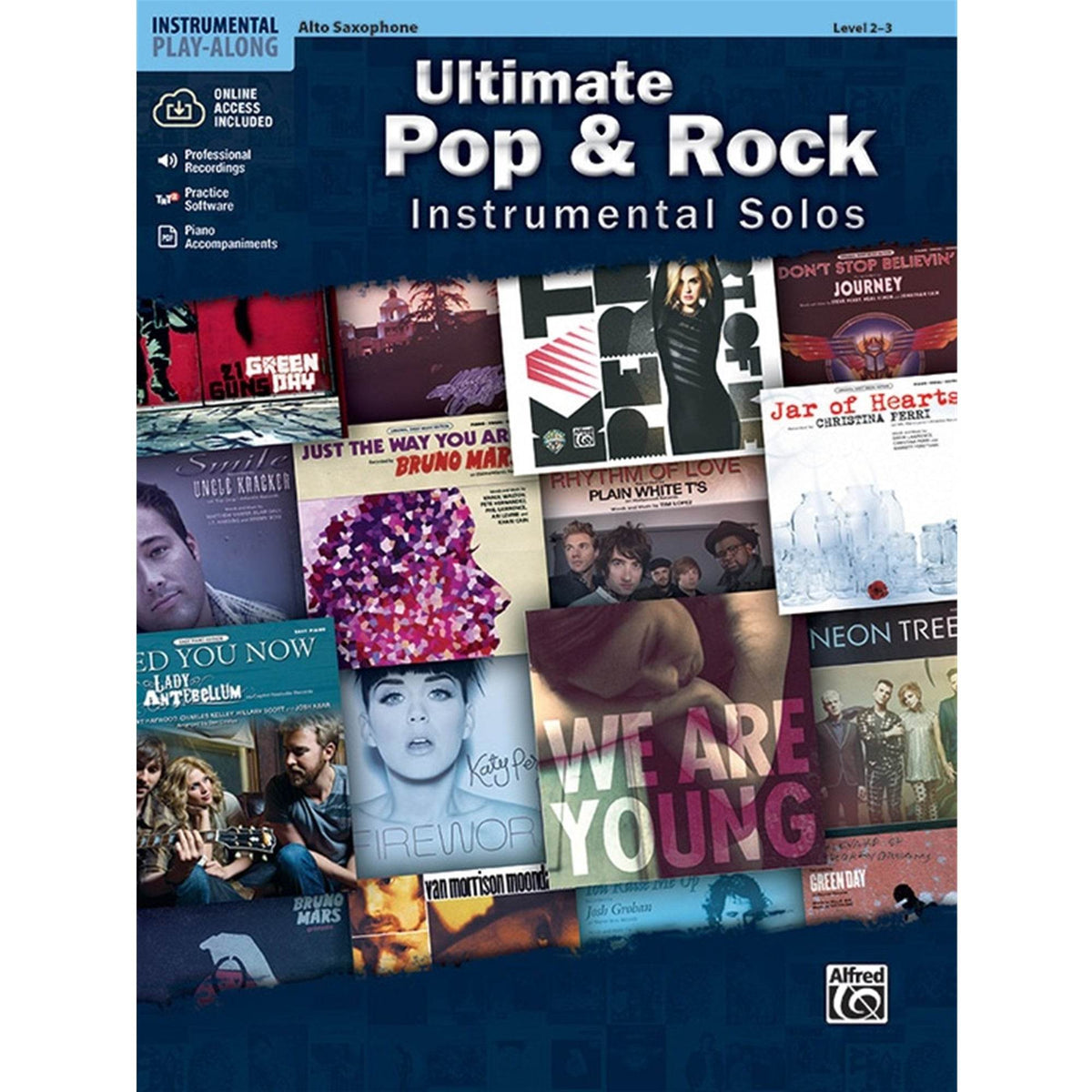 ALFRED 40796 Ultimate Pop & Rock Instrumental Solos [Alto Sax] - Ray's Midbell Music