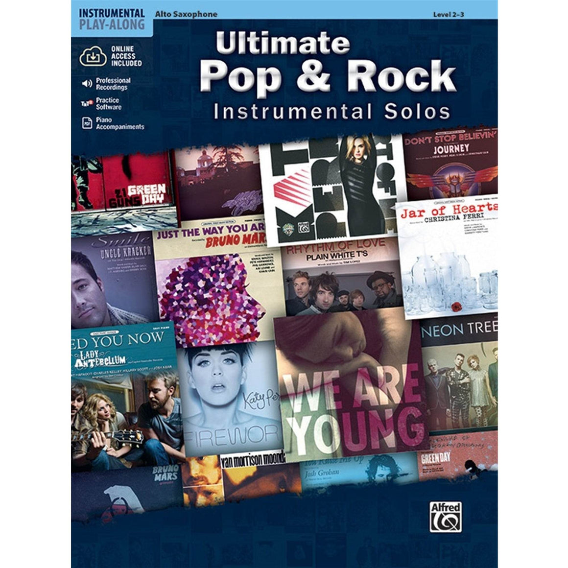 ALFRED 40796 Ultimate Pop & Rock Instrumental Solos [Alto Sax] - Ray's Midbell Music