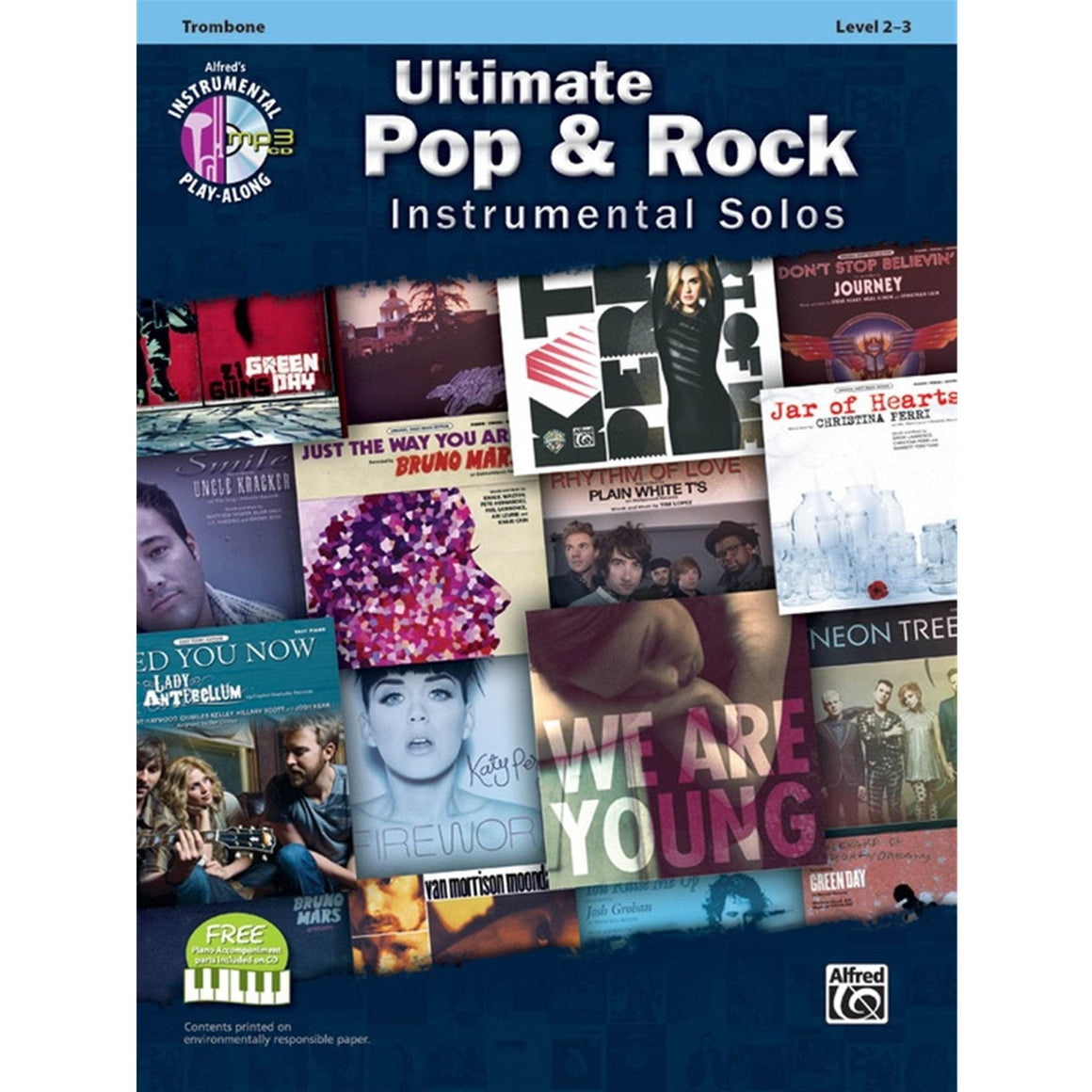 ALFRED 40808 Ultimate Pop & Rock Instrumental Solos [Trombone] - Ray's Midbell Music