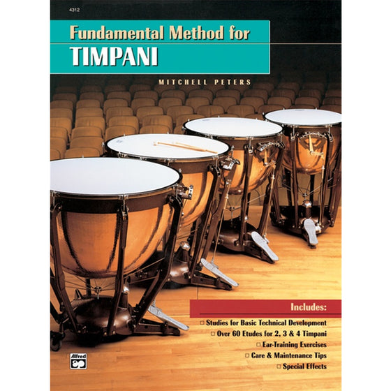 ALFRED 4312 Fundamental Method for Timpani [Timpani]