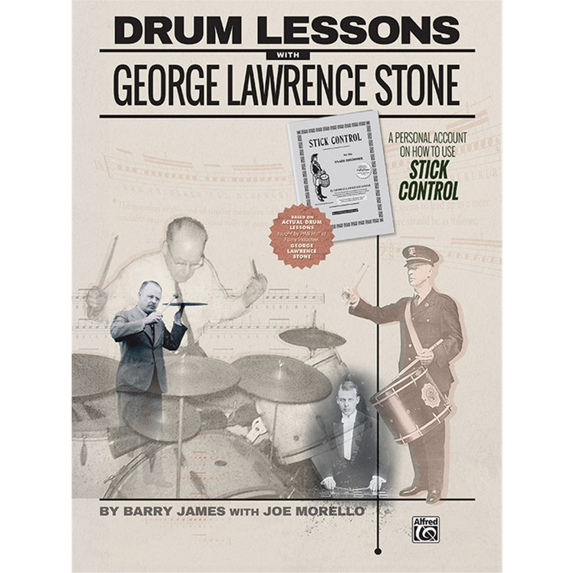 ALFRED 48598 Drum Lessons with George Lawrence Stone [Snare Drum]