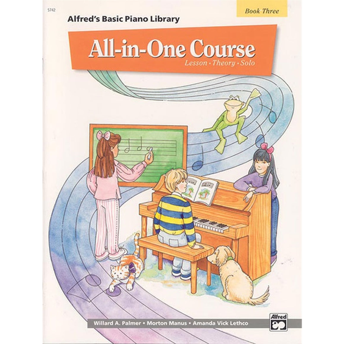 ALFRED 5742 Alfred's Basic All-in-One Course for Children, Book 3 [Piano]