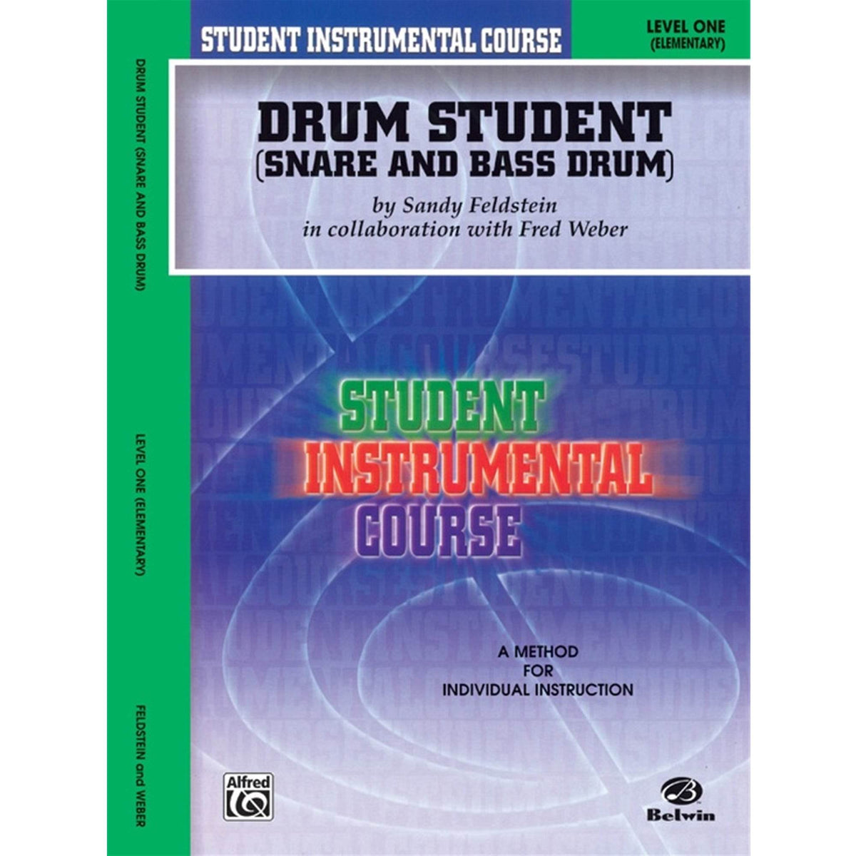 ALFRED 00BIC00171A Student Instrumental Course: Drum Student, Level I [Snare & Bass Drum] - Ray's Midbell Music
