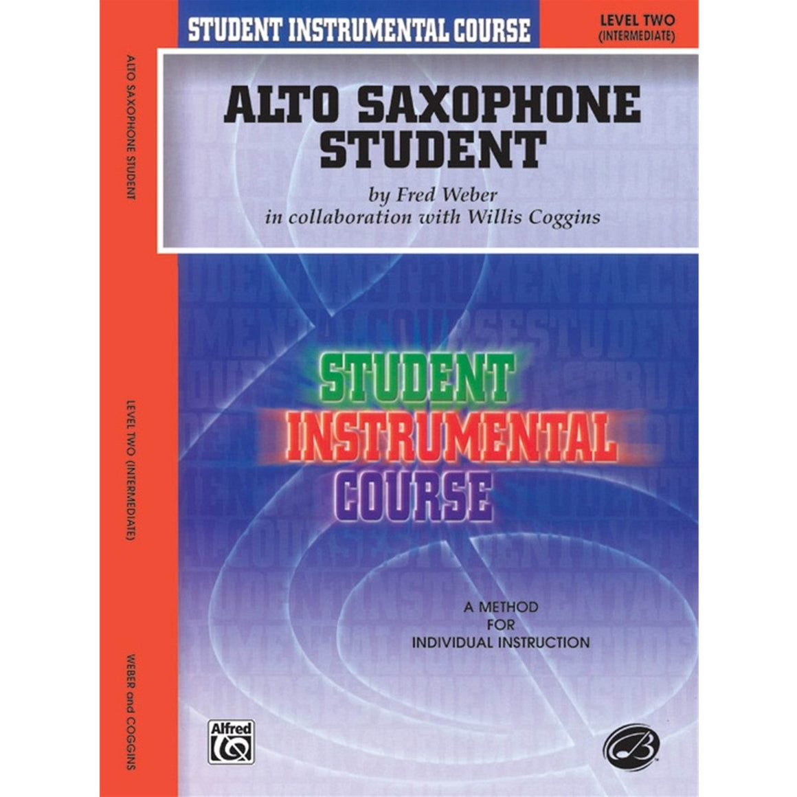 ALFRED BIC00231A Student Instrumental Course: Alto Saxophone Student, Level II [Saxophone] - Ray's Midbell Music