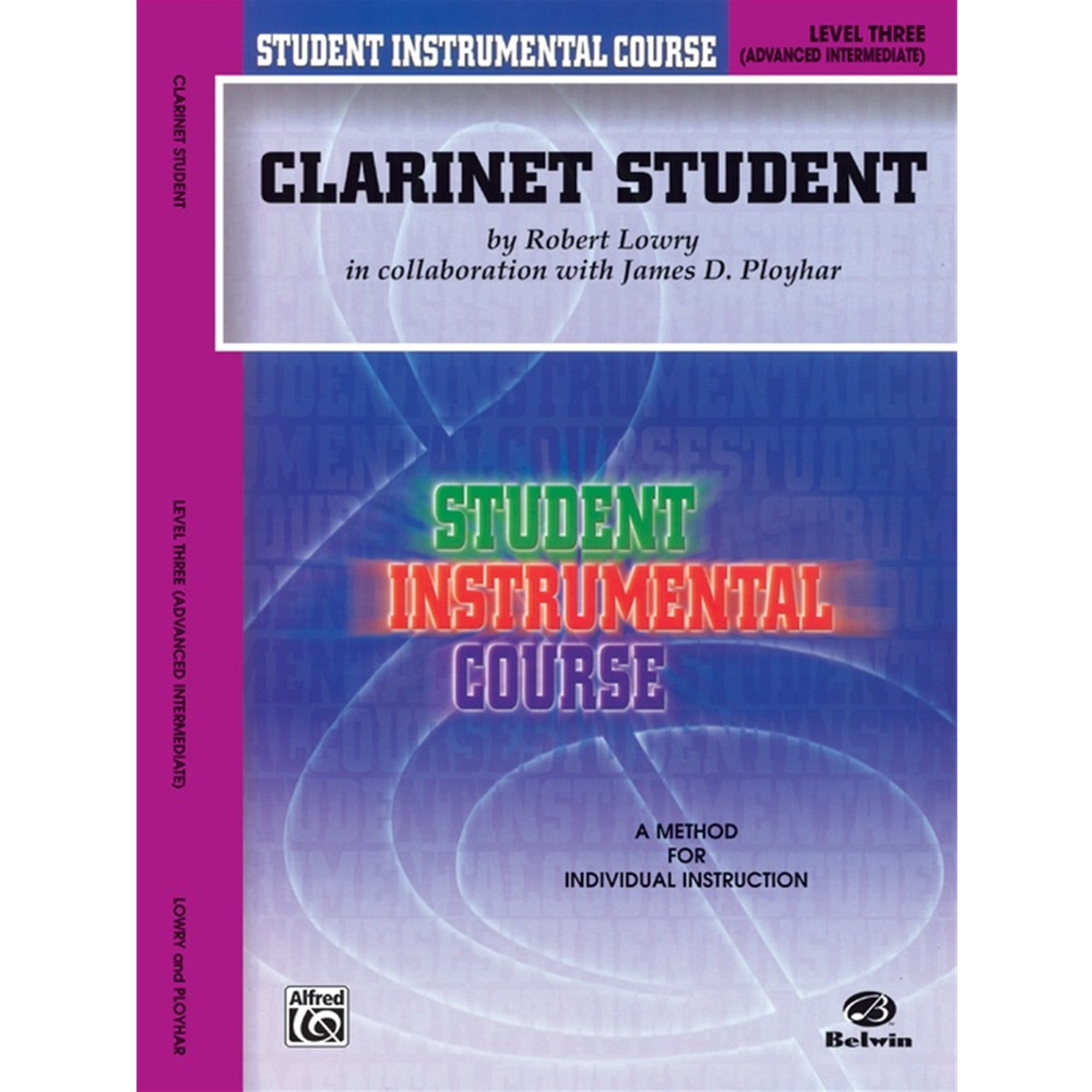 ALFRED 00BIC00306A Student Instrumental Course: Clarinet Student, Level III [Clarinet]