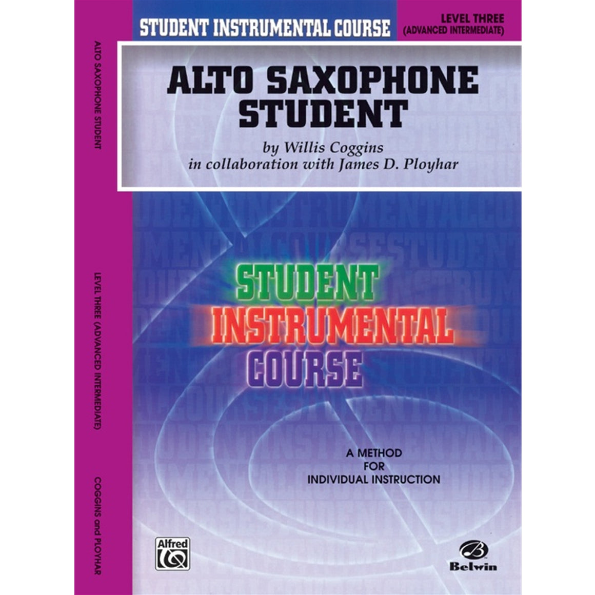 ALFRED 00BIC00331A Student Instrumental Course: Alto Saxophone Student, Level III [Saxophone]