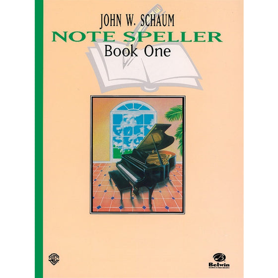 ALFRED 00EL00159A Note Speller, Book 1 (Revised) [Piano]