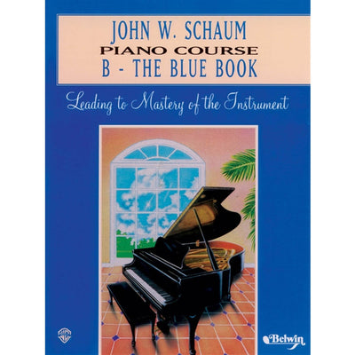 ALFRED 00-EL00167A John W. Schaum Piano Course, B: The Blue Book [Piano] - Ray's Midbell Music