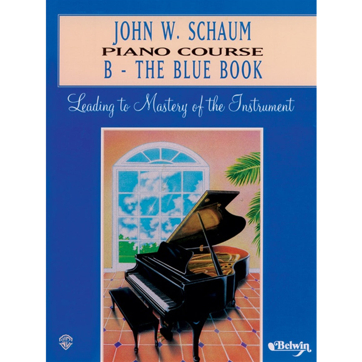 ALFRED 00-EL00167A John W. Schaum Piano Course, B: The Blue Book [Piano]