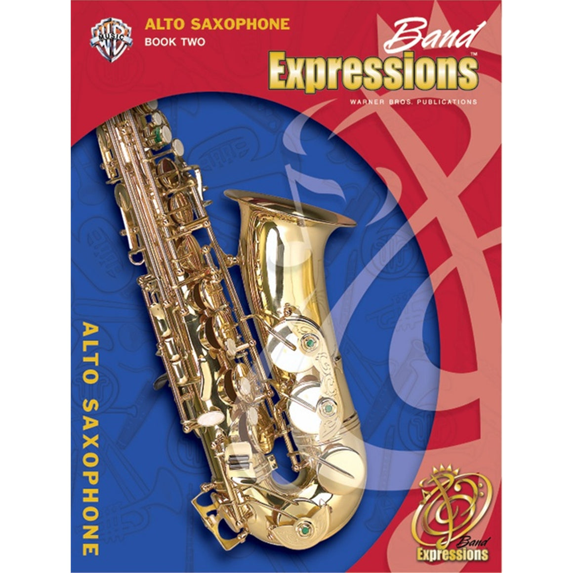 ALFRED 00EMCB2008CD Band Expressions , Book Two: Student Edition [Alto Saxophone]