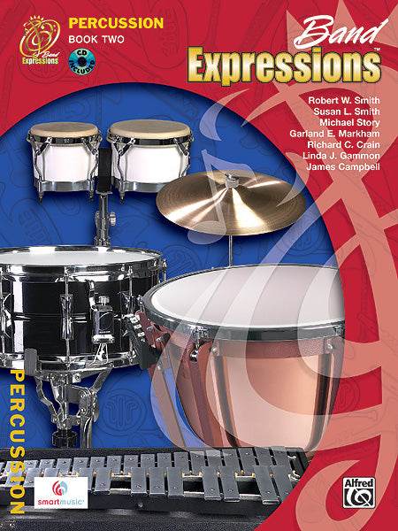 ALFRED 00EMCB2016CD Band Expressions , Book Two: Student Edition [Percussion] - Ray's Midbell Music