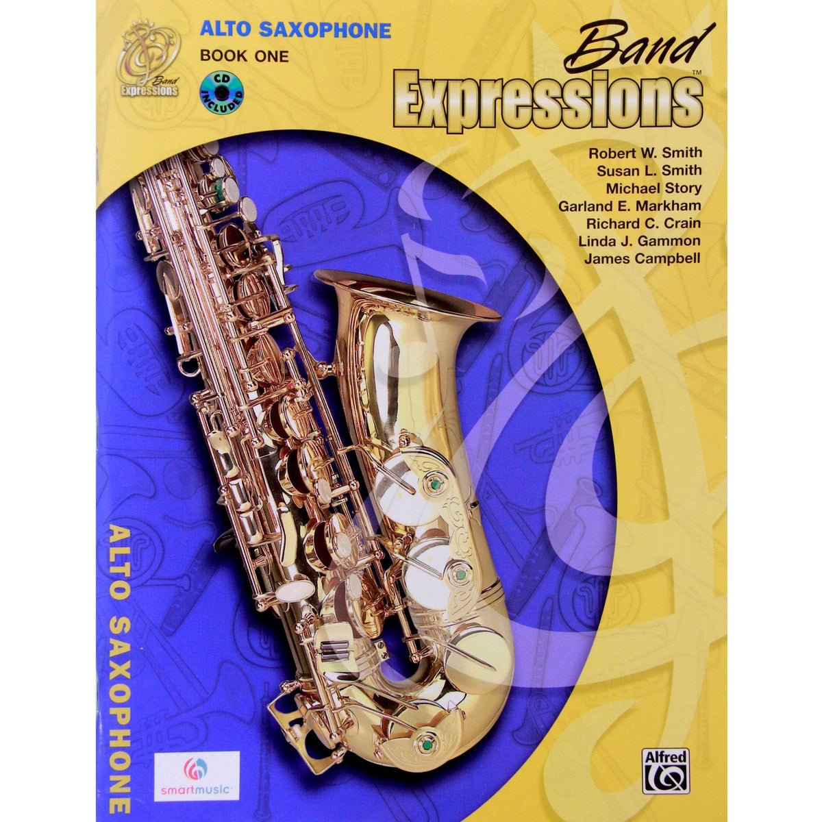 ALFRED 00MCB1008CDX Band Expressions , Book One: Student Edition [Alto Saxophone] - Ray's Midbell Music