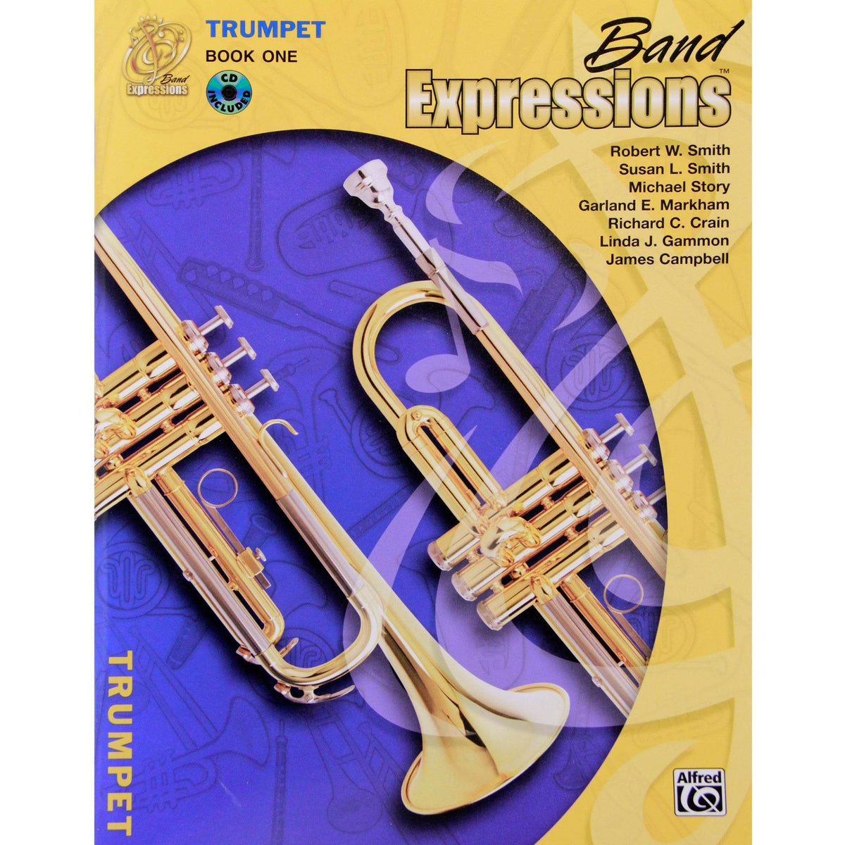 ALFRED 00MCB1011CDX Band Expressions , Book One: Student Edition [Trumpet] - Ray's Midbell Music
