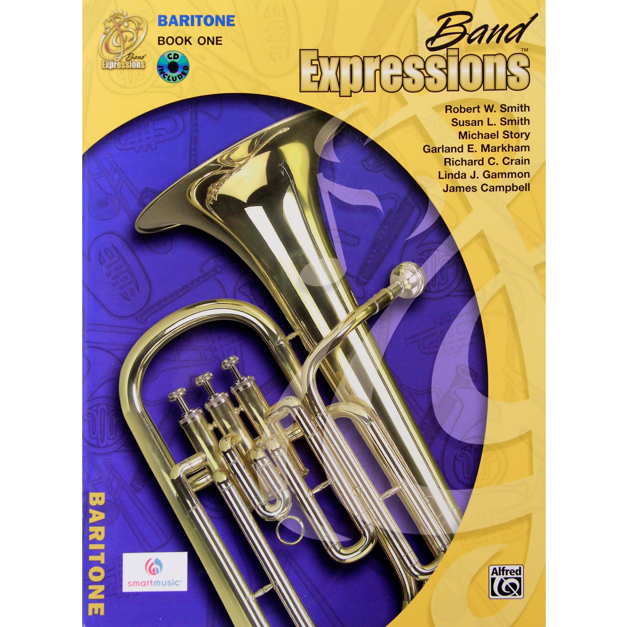 ALFRED 00MCB1014CDX Band Expressions , Book One: Student Edition [Baritone B.C.]