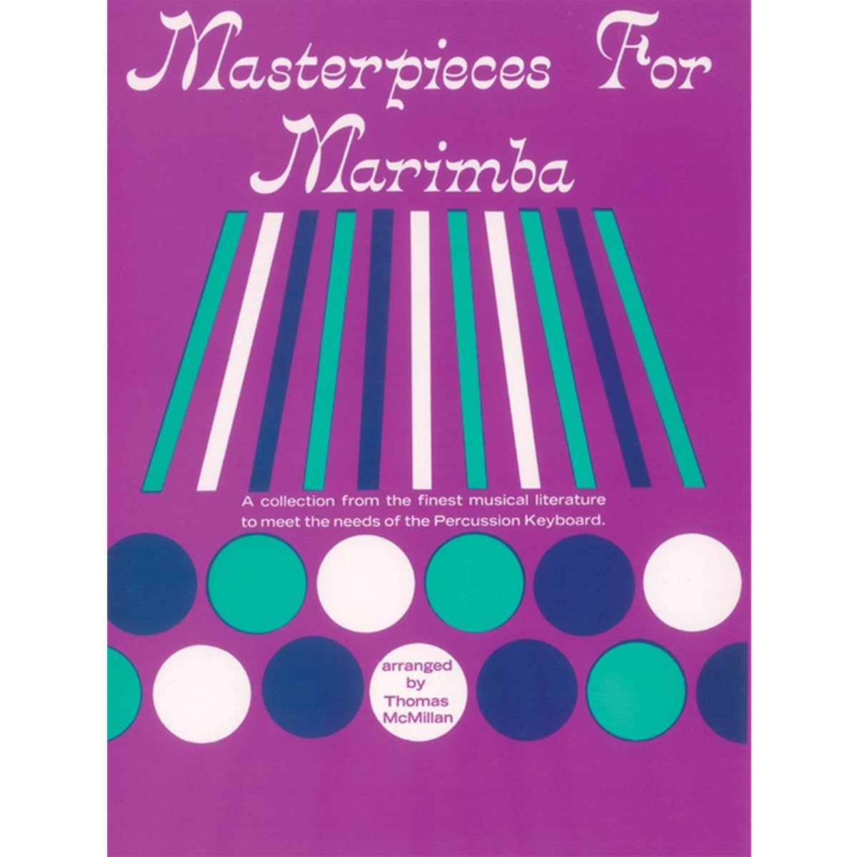 ALFRED PROBK01202 Masterpieces for Marimba [Mallet Instrument] - Ray's Midbell Music