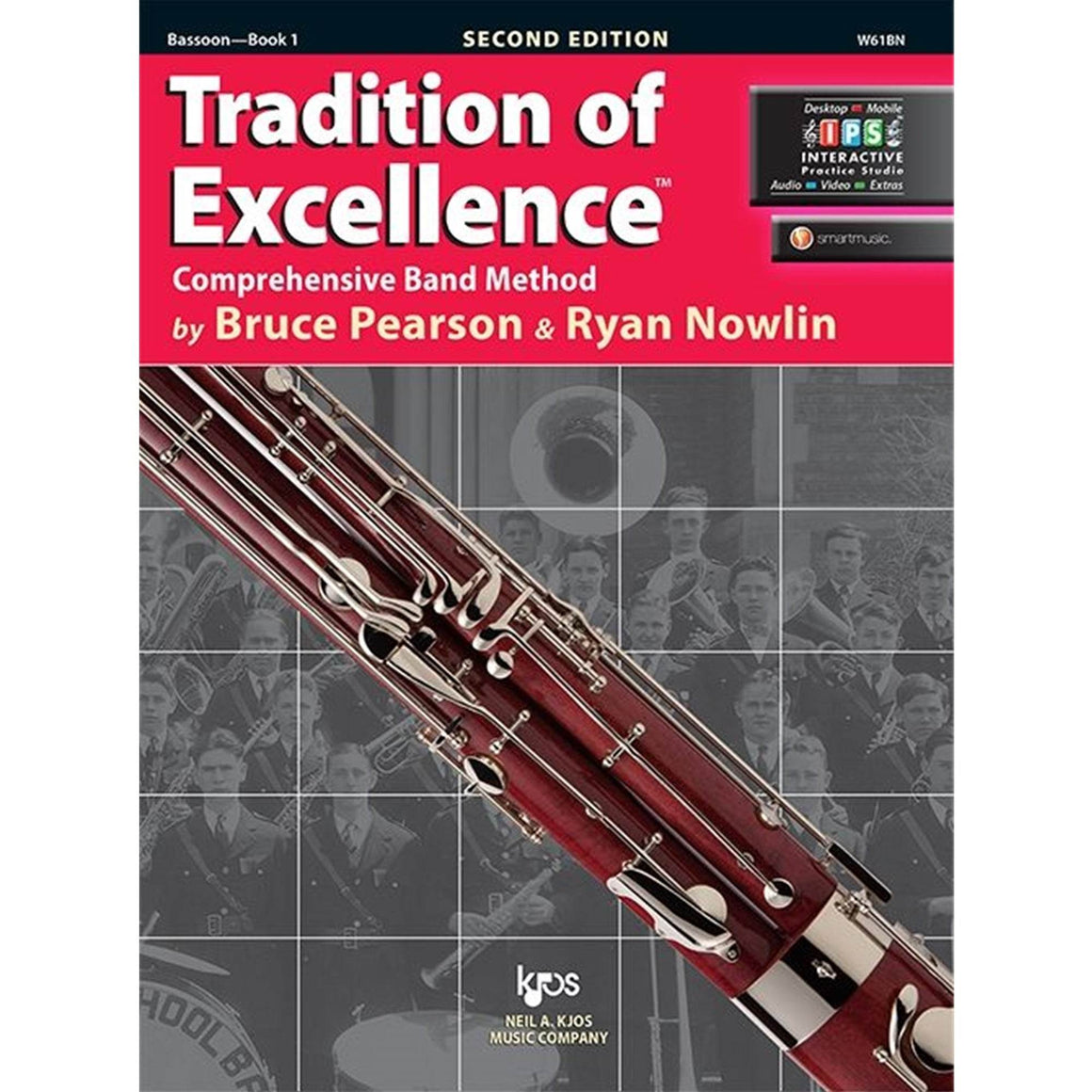 KJOS W61BN Tradition of Excellence Bassoon Book 1 - Ray's Midbell Music