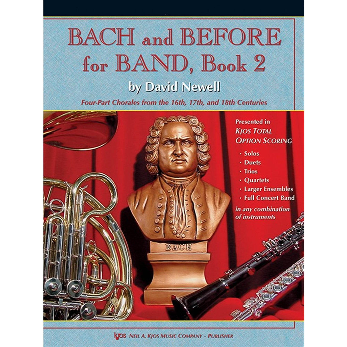 KJOS W77PA Bach and Before for Band, Book 2 - Piano Accompaniment - Ray's Midbell Music