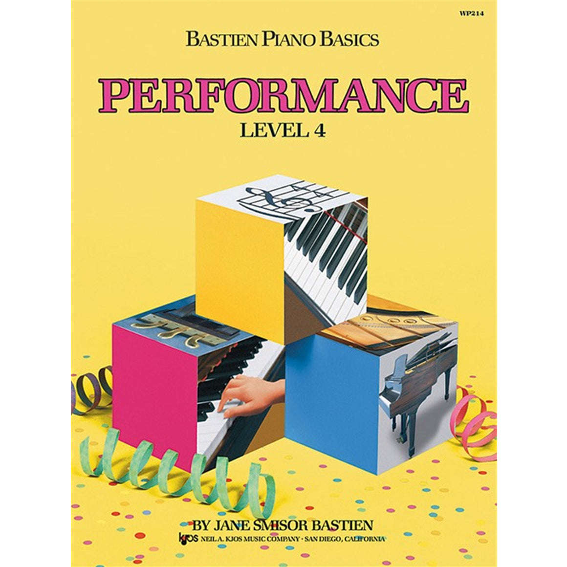 KJOS WP214 Bastien Piano Basics Performance Level 4