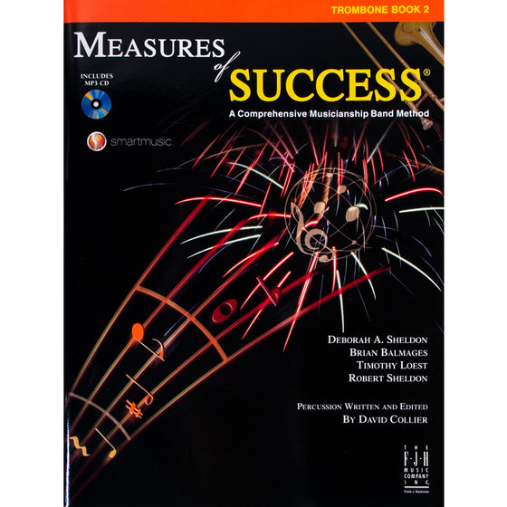 FJH PUBLISHER BB210TBN Measures of Success Trombone Book 2