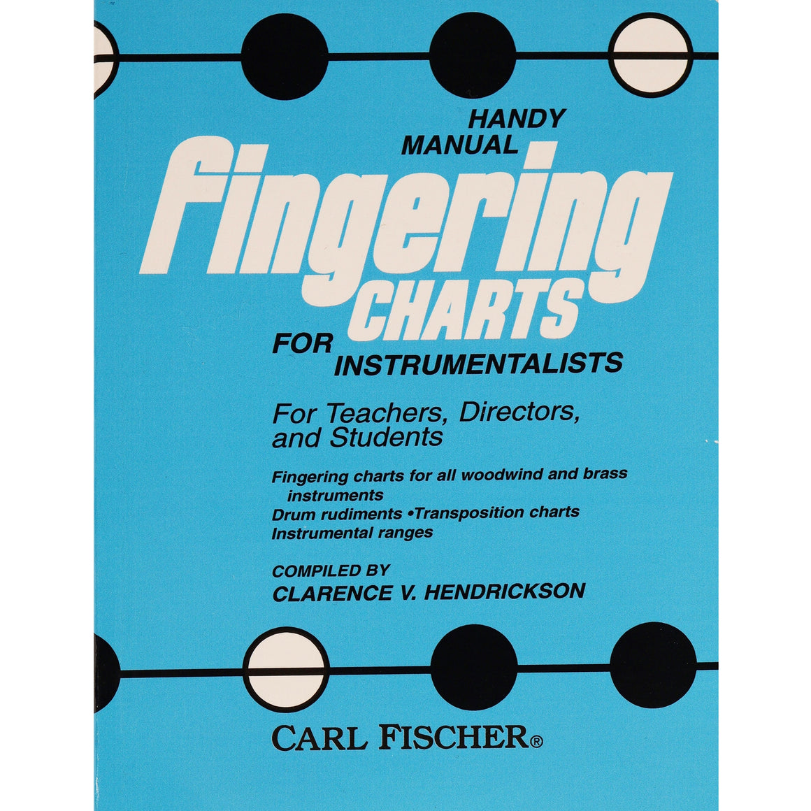 CARL FISCHER O3876 Handy Manual Fingering Charts For Instrumentalists