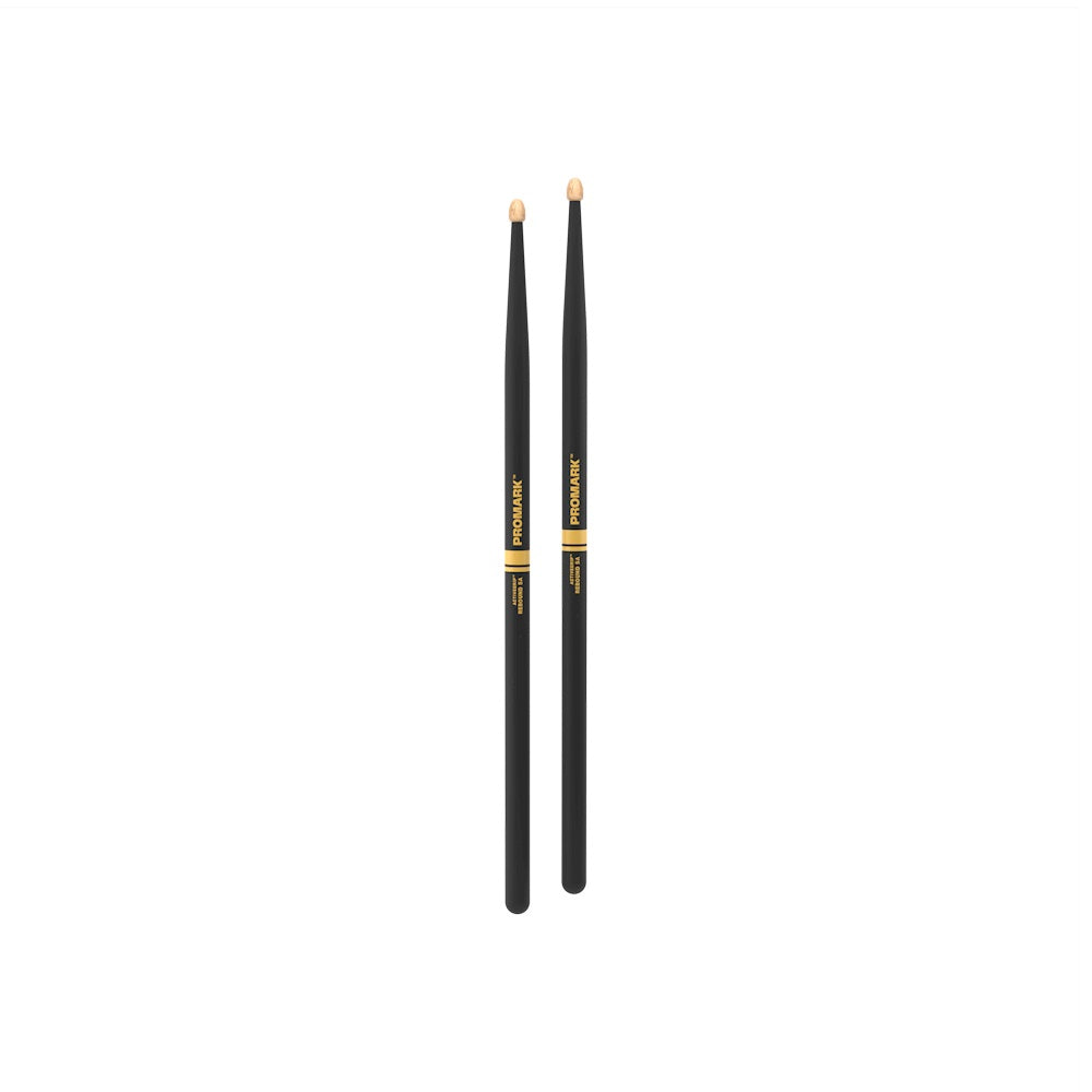 PRO MARK R5AAG 5A Rebound ActiveGrip Drumsticks (Black)