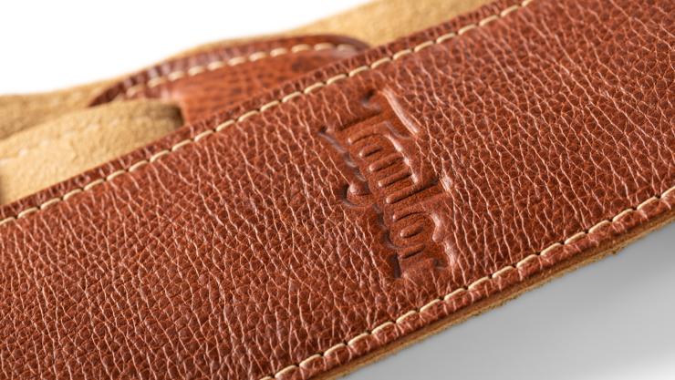 Taylor 410025 2.5" Leather/Suede Strap, Medium Brown