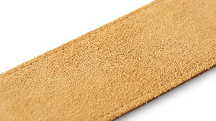 Taylor 410125 2.5"  Leather/Suede Guitar Strap, Chocolate Brown