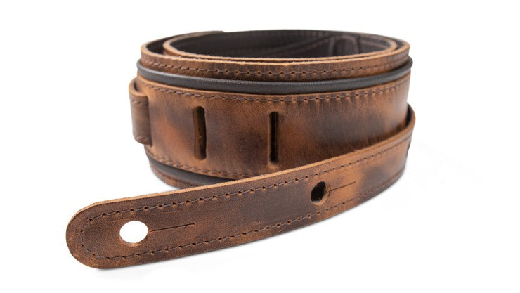 Taylor 412525 2.5" Leather Fountain Strap, Weathered Brn