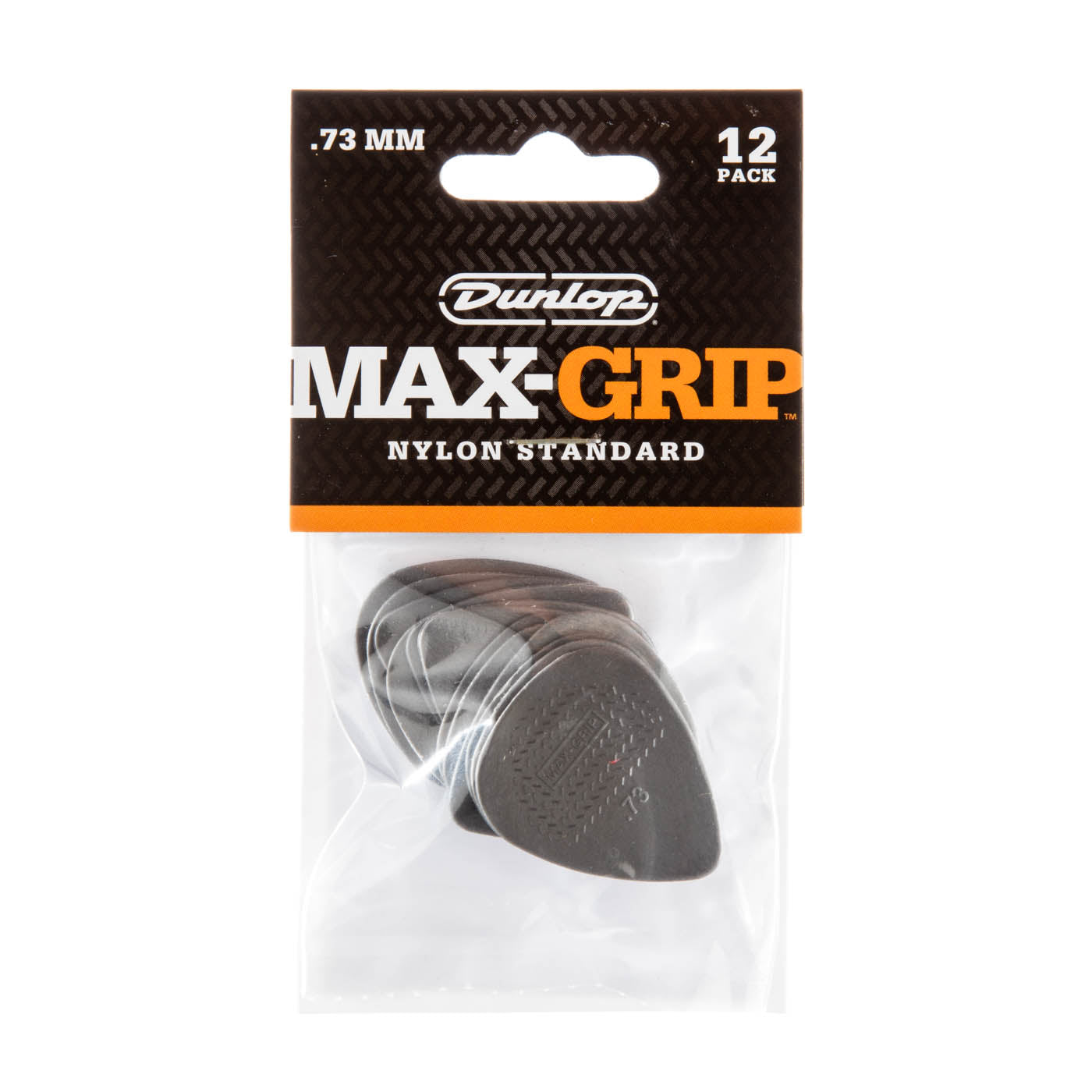 DUNLOP 449P73 .73 Max Grip Guitar Picks (12 pk)