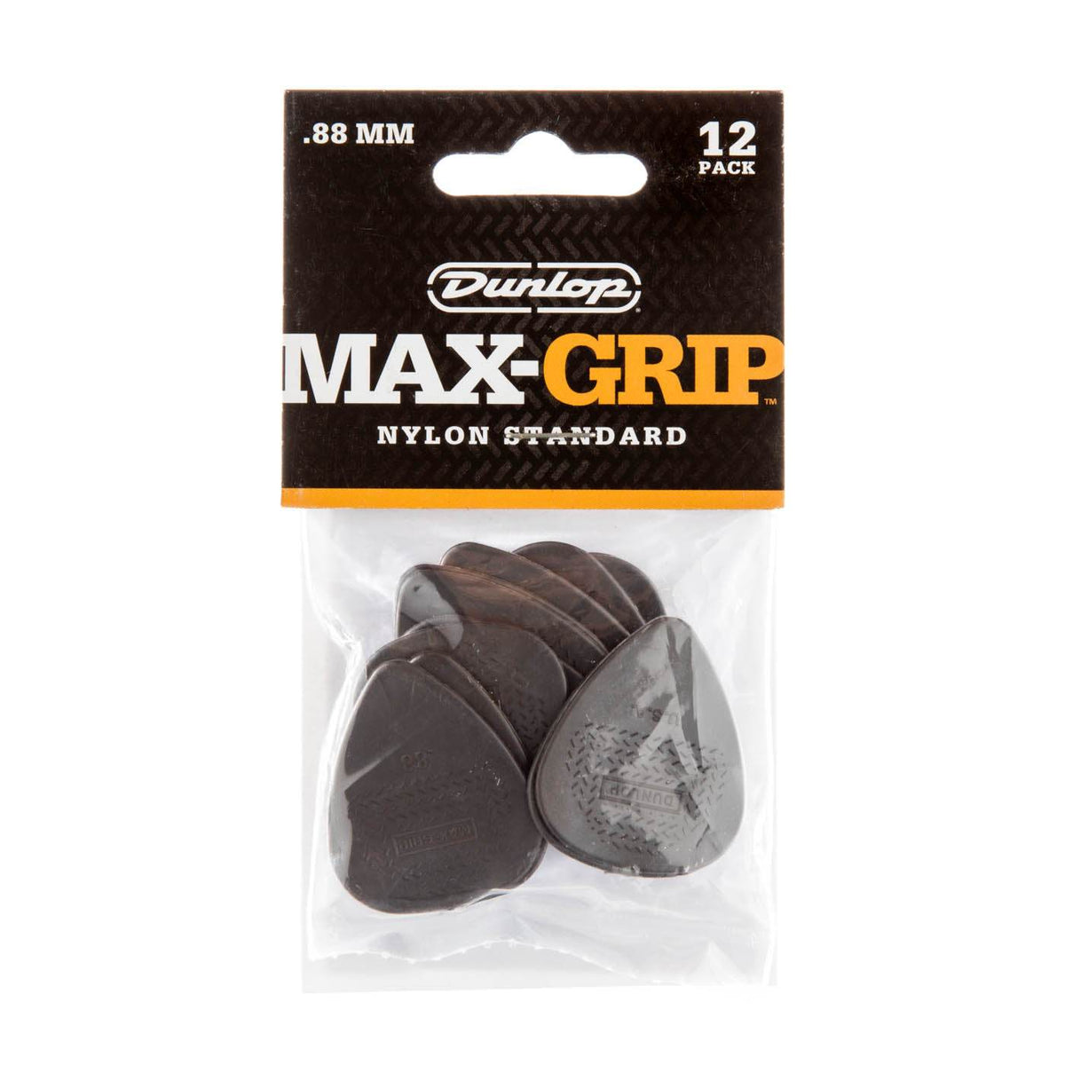 DUNLOP 449P88 .88 Max Grip Guitar Picks (12 pk) - Ray's Midbell Music