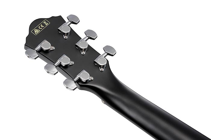 Ibanez AEG50BK AEG Series Single Cut Acoustic Electric Guitar (Black Gloss)