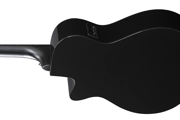 Ibanez AEG50BK AEG Series Single Cut Acoustic Electric Guitar (Black Gloss)