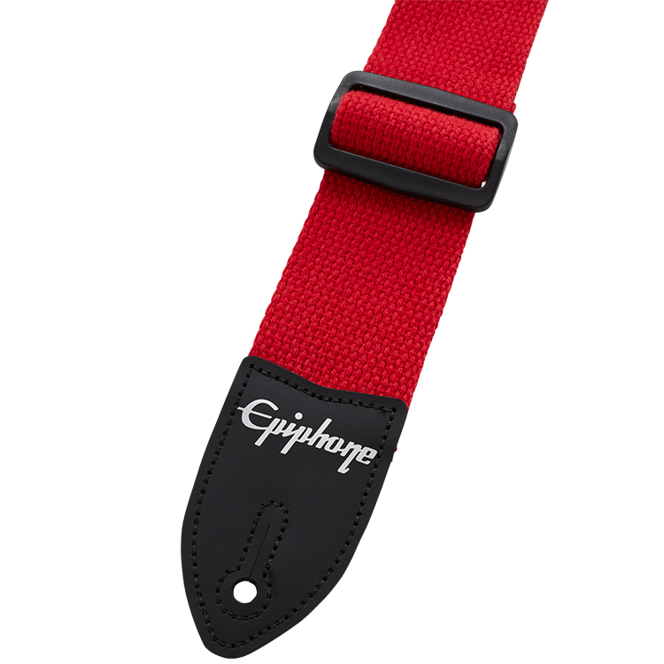 Epiphone AESTCTRD Cotton Guitar Strap (Red)