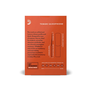 RICO RKA1020 #2 Tenor Sax Reeds, Box of 10 - Ray's Midbell Music